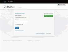 Tablet Screenshot of community.tsanet.org